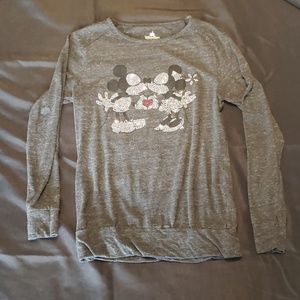 Mickey and Minnie Long-sleeve Tee